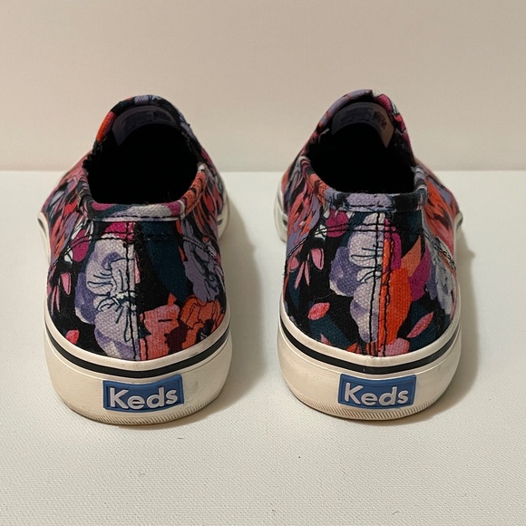 Women's Size 8 Keds Dream Foam Multi-Colored Floral Slip-On Sneakers - Picture 5 of 6